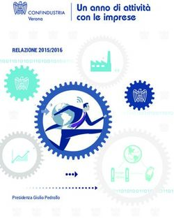 Un anno di attivit&agrave; con le imprese - RELAZIONE 2015/2016 - Presidenza Giulio Pedrollo - Confindustria Verona