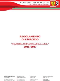 REGOLAMENTO DI ESERCIZIO - "SCUDERIA FERRARI CLUB S.C. A R.L." - Scuderia Ferrari Club ...