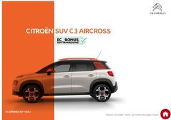 CITRO&Euml;N SUV C3 AIRCROSS - Cliccare sul simbolo "Home" per tornare alla pagina iniziale - Presentazione standard di PowerPoint