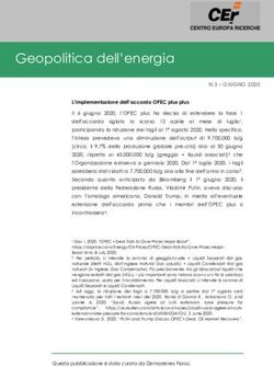 Geopolitica dell'energia - Sipotra