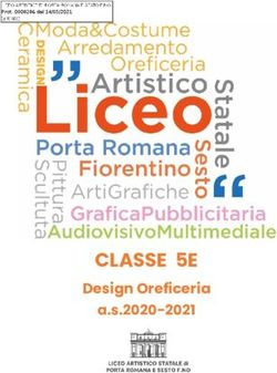 CLASSE 5E Design Oreficeria a.s.2020-2021 - Liceo Artistico