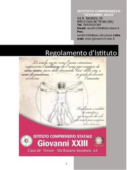 Regolamento d'Is/tuto - ISTITUTO COMPRENSIVO "GIOVANNI XXIII"
