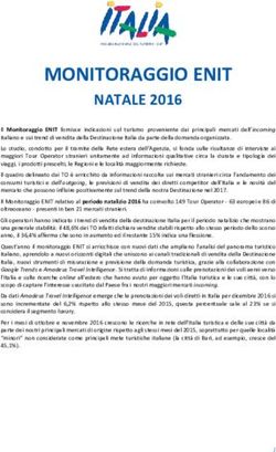 MONITORAGGIO ENIT NATALE 2016