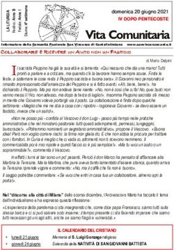 Domenica 20 giugno 2021 - IV DOPO PENTECOSTE - San Vincenzo Cant&ugrave;