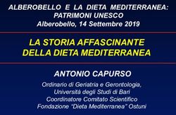 LA STORIA AFFASCINANTE DELLA DIETA MEDITERRANEA - Incontri di Medicina Alberobello