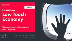 La nuova REPORT - Come navigare in un mondo Post Covid-19 - Board of Innovation