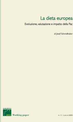 La dieta europea Evoluzione, valutazione e impatto della Pac - di Josef Schmidhuber