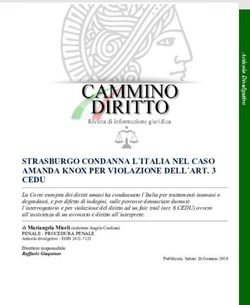 STRASBURGO CONDANNA L ITALIA NEL CASO AMANDA KNOX PER VIOLAZIONE DELL ART. 3 CEDU - Cammino Diritto