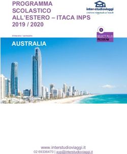 PROGRAMMA SCOLASTICO ALL'ESTERO - ITACA INPS - 2019 / 2020 AUSTRALIA - www.interstudioviaggi.it - inter studioviaggi