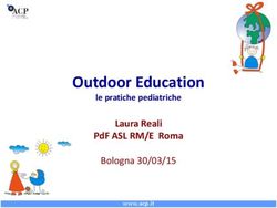 OUTDOOR EDUCATION LAURA REALI PDF ASL RM/E ROMA - LE PRATICHE PEDIATRICHE