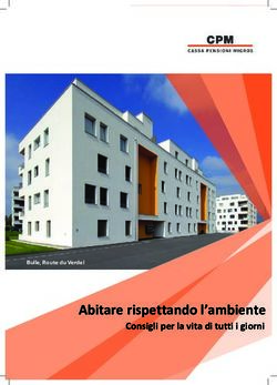 Abitare rispettando l'ambiente - Consigli per la vita di tutti i giorni Bulle, Route du Verdel