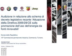 Audizione in relazione allo schema di - decreto legislativo recante 'Attuazione - Senato
