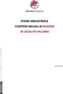 PIANO INDUSTRIALE CANTIERI NAVALI di SAVONA IN LOCALIT&Agrave; VALLORIA - Trucioli