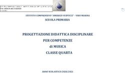 PROGETTAZIONE DIDATTICA DISCIPLINARE PER COMPETENZE CLASSE QUARTA - di MUSICA SCUOLA PRIMARIA - Istituto Comprensivo "Amerigo ...