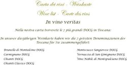 Carta dei vini - Weinkarte Wine list - Carte des vins