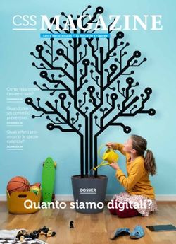 Quanto siamo digitali? - Come trascorrere l'inverno sani? Quando serve un controllo preventivo - CSS