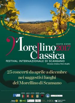 25 concerti da aprile a dicembre nei suggestivi luoghi del Morellino di Scansano