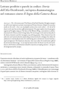 Letture proibite e parole in codice: Storia dell'Ala Occidentale, un'opera drammaturgica nel romanzo cinese Il Sogno della Camera Rossa