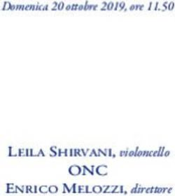 Onc domenica 20 ottobre 2019, ore 11.50 - leila shirvani, violoncello enrico melozzi, direttore - Il Palazzo del Quirinale
