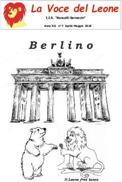 La Voce del Leone - Il Leone free lance - I.I.S. "Roncalli-Sarrocchi" - Roncalli Sarrocchi