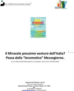 Il Miracolo prossimo venturo dell'Italia? Passa dalla "locomotiva" Mezzogiorno - Cipnes