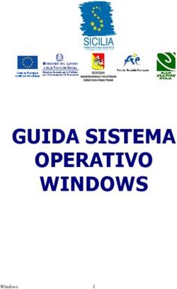 GUIDA SISTEMA OPERATIVO WINDOWS