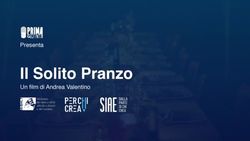 Il Solito Pranzo Presenta - Un film di Andrea Valentino - Radio CL1