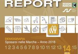 Sposarsi nelle Marche - Anno 2018 - Statistiche Regione ...