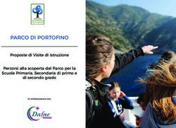 PARCO DI PORTOFINO Proposte di Visite di Istruzione Percorsi alla scoperta del Parco per la Scuola Primaria, Secondaria di primo e di secondo grado
