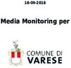 Media Monitoring per 18-09-2018 - Nature Urbane