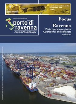 Focus Ravenna Porto operativo e sicuro Operational and safe port - Aprile 2020 - PortoRavennaNews