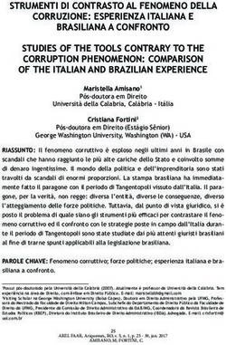 STRUMENTI DI CONTRASTO AL FENOMENO DELLA CORRUZIONE: ESPERIENZA ITALIANA E BRASILIANA A CONFRONTO STUDIES OF THE TOOLS CONTRARY TO THE CORRUPTION ...
