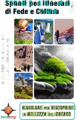 Spunti per itinerari di Fede e Cultura 2020 - GeaWay Tour Operator