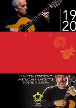 CORDE X FESTIVAL D'AUTUNNO - Centro Asteria