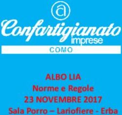 ALBO LIA 23 NOVEMBRE 2017 - Norme e Regole Sala Porro - Lariofiere - Erba - Confartigianato Como