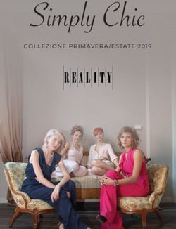 Simply Chic COLLEZIONE PRIMAVERA/ESTATE 2019