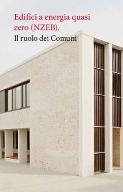 Edifici a energia quasi zero (NZEB) - Il ruolo dei Comuni - eERG