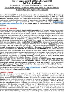 I nuovi appuntamenti di Roma Culture 2023 Dall'8 al 14 febbraio