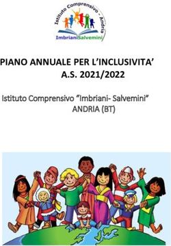 PIANO ANNUALE PER L'INCLUSIVITA' A.S. 2021/2022 - ANDRIA (BT) Istituto Comprensivo "Imbriani-Salvemini" - Ist ...