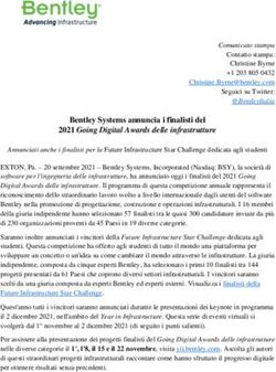 Bentley Systems annuncia i finalisti del 2021 Going Digital Awards delle infrastrutture