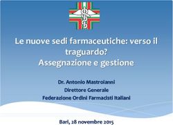 Le nuove sedi farmaceutiche: verso il traguardo? Assegnazione e gestione - Dr. Antonio Mastroianni Direttore Generale Federazione Ordini ...