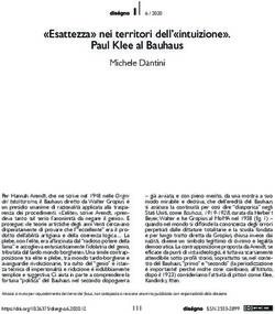 Michele Dantini "Esattezza" nei territori dell'"intuizione". Paul Klee al Bauhaus