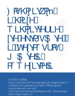 Biodiversit&agrave; e dieta mediterranea tra agricoltura e patrimonio culturale immateriale - EDLupt