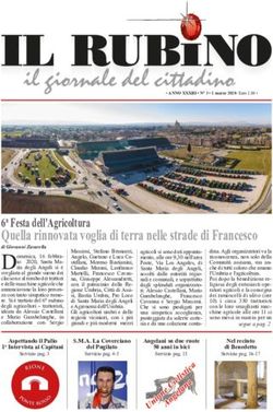 Quella rinnovata voglia di terra nelle strade di Francesco