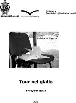 Tour nel giallo - Biblioteca Scandellara |Mirella Bartolotti - Comune di Bologna