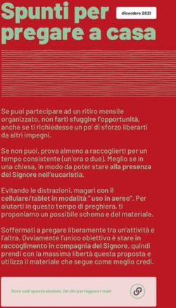 Spunti per pregare a casa - Opus Dei