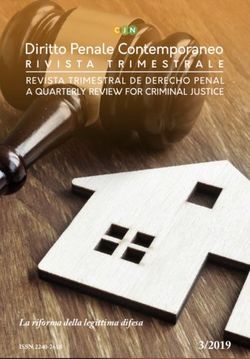 La riforma della legittima difesa - DIRITTO PENALE ...