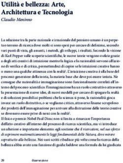 UTILIT&Agrave; E BELLEZZA: ARTE, ARCHITETTURA E TECNOLOGIA - ARTS