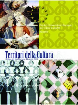 Territori della Cultura - Centro Universitario Europeo per i Beni Culturali Ravello