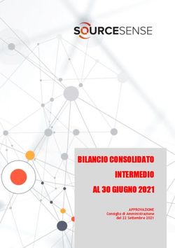 BILANCIO CONSOLIDATO INTERMEDIO AL 30 GIUGNO 2021 - APPROVAZIONE Consiglio di Amministrazione del 22 Settembre 2021